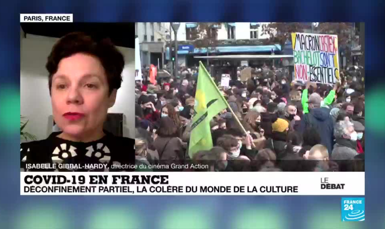 Covid-19 en France : la colère du monde de la culture