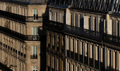 Des appartements à Paris en avril 2025. ( AFP / JOEL SAGET )