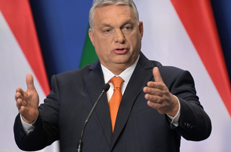 Le Premier ministre hongrois Viktor Orban. ( AFP / ATTILA KISBENEDEK )