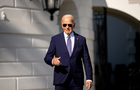 Joe Biden à Washington, aux États-Unis, le 10 septembre 2024. ( GETTY IMAGES NORTH AMERICA / ANDREW HARNIK )