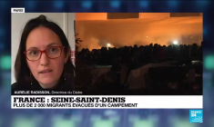 Plus de 2 000 migrants évacués d'un campement à Saint-Denis