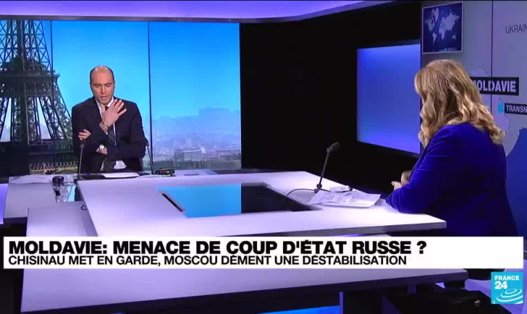 Moldavie, menace de coup d'état russe ? : l'espace aérien moldave fermé temporairement