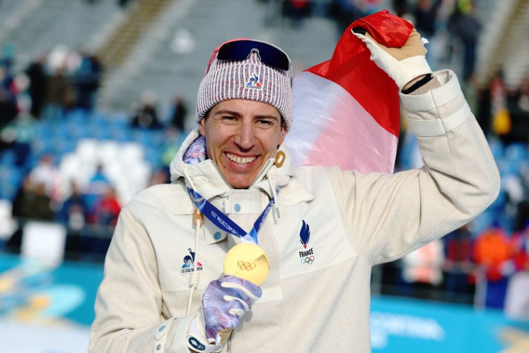 Biathlon - Cérémonie de victoire du sprint 10km hommes