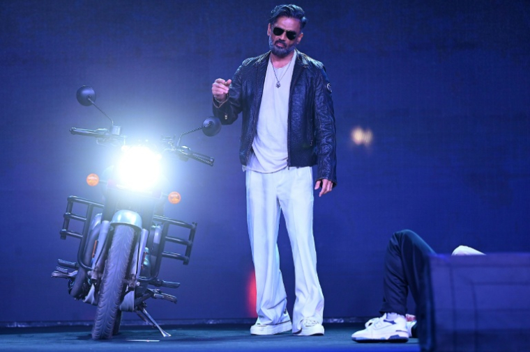 L'acteur de Bollywood Suniel Shetty le 30 janvier 2026 à Mumbai en Inde ( AFP / SUJIT JAISWAL )