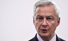 Bruno Le Maire à Paris, le 1er février 2024. ( AFP / JULIEN DE ROSA )