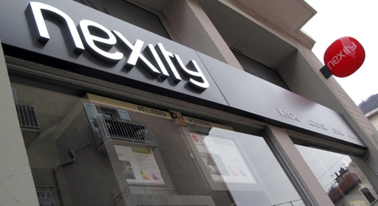 L'agence Nexity de Voiron. (© S. Dudonné)