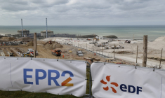 Le programme EPR2 vise notamment à construire une nouvelle paire de réacteurs nucléaires sur le site de Penly (illustration) ( POOL / LUDOVIC MARIN )