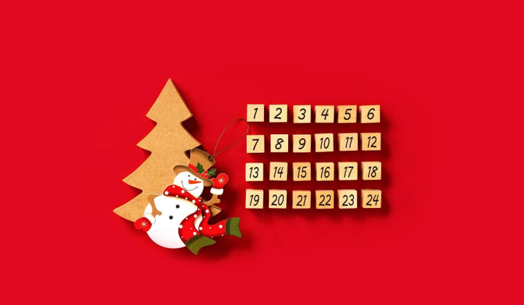 (Crédits photo : Adobe Stock - Calendrier de l'avent qui annonce l'approche de Noël)