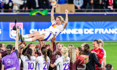 Eugénie Le Sommer honorée à Dieppe