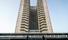 Le Centre hospitalier universitaire (CHU) de Caen, dans le nord-ouest de la France, le 16 avril 2021 ( AFP / Sameer Al-DOUMY )