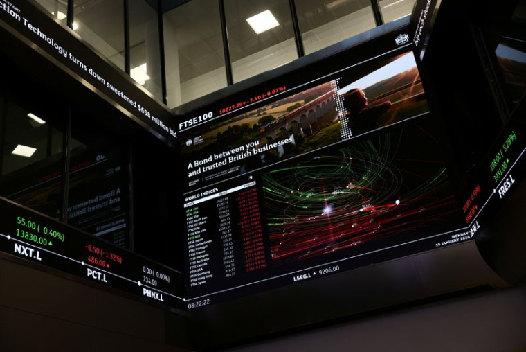 Ouverture des marchés à la Bourse de Londres