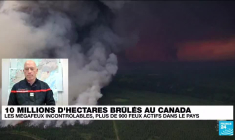 Méga-feux au Canada: les pompiers français toujours sur place