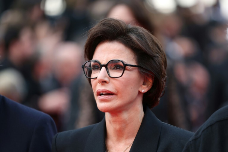 La ministre de la Culture Rachida Dati au festival de Cannes, le 18 mai 2025 ( AFP / Valery HACHE )
