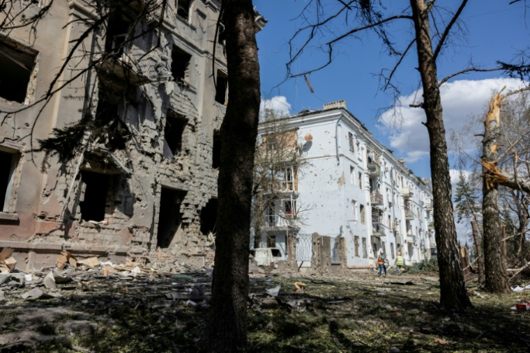 Kramatorsk, est de l'Ukraine, le 15 septembre 2025 ( AFP / Tetiana DZHAFAROVA )