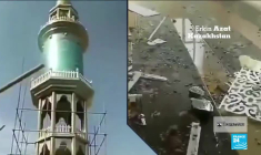 Une mosquée détruite par les autorités en Chine, une pirogue qui fait naufrage sur le lac Kivu