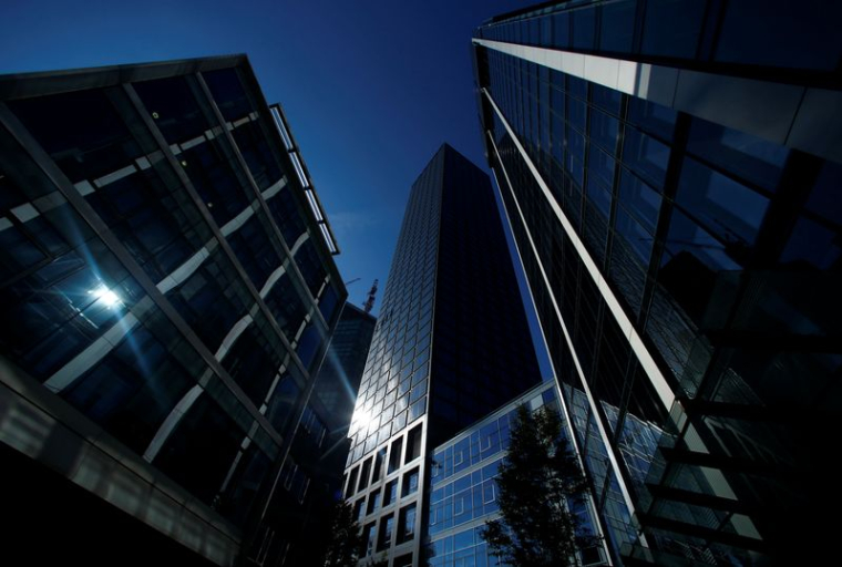 Des immeubles de bureaux dans le quartier financier de Francfort