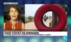 Birmanie : exode des habitants de Rangoun qui fuient la répression en Birmanie