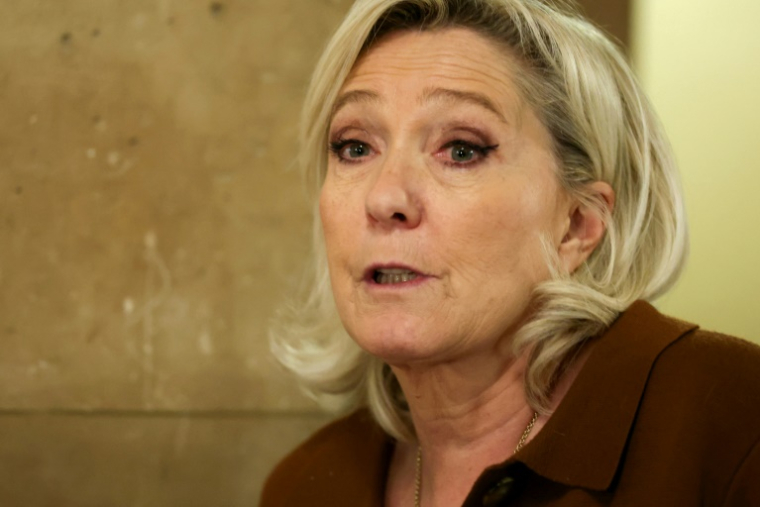 Marine Le Pen à la Cour d'appel de Paris, le 15 janvier 2026 ( AFP / Alain JOCARD )
