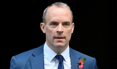 Photo d'archives du vice-Premier ministre britannique Dominic Raab