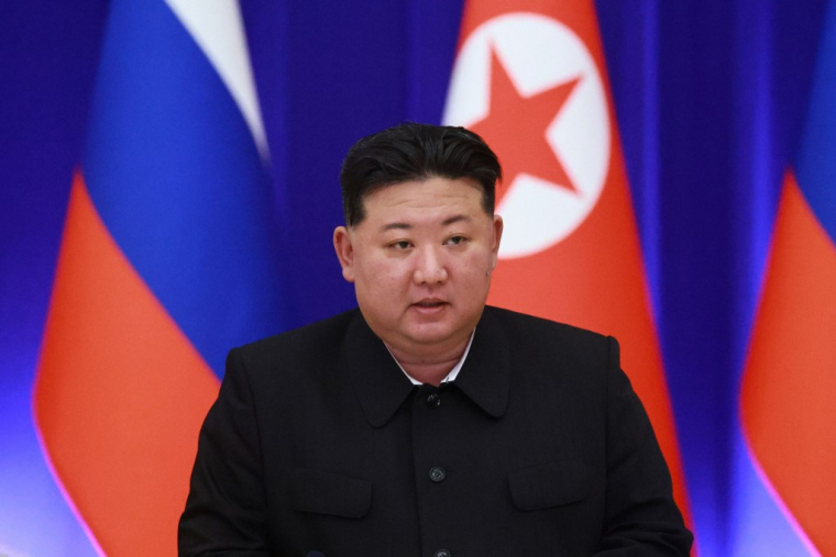 Kim Jong Un, à Pyongyang, en juin 2024 ( POOL / VLADIMIR SMIRNOV )