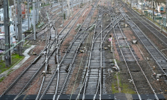 La canicule a obligé la SNCF à supprimer près de 10% de ses trains ( AFP / Damien MEYER )