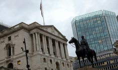 La Banque d'Angleterre, le 2 novembre 2022 à Londres ( AFP / ISABEL INFANTES )