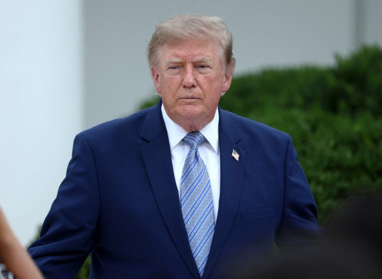 Donald Trump à Washington, aux États-Unis, le 20 août 2026. ( GETTY IMAGES NORTH AMERICA / FINN GOMEZ )