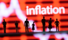 L'illustration d'un graphique boursier