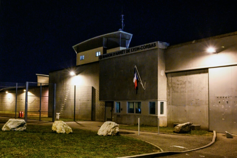 La prison de Lyon-Corbas, le 20 février 2019 dans le Rhône ( AFP / Jeff PACHOUD )