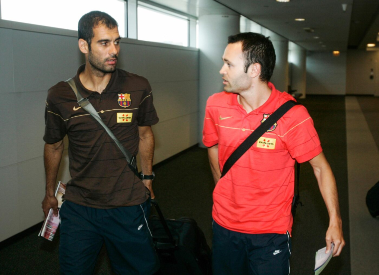 Andrés Iniesta sur Pep Guardiola : « Avant d'être mon coach, c'était mon idole »