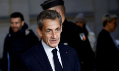Photo d'archives de l'ancien président français Nicolas Sarkozy à Paris, en France