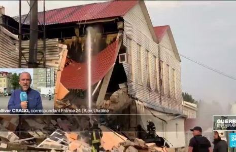 Ukraine : pluie de missiles sur la capitale Kiev