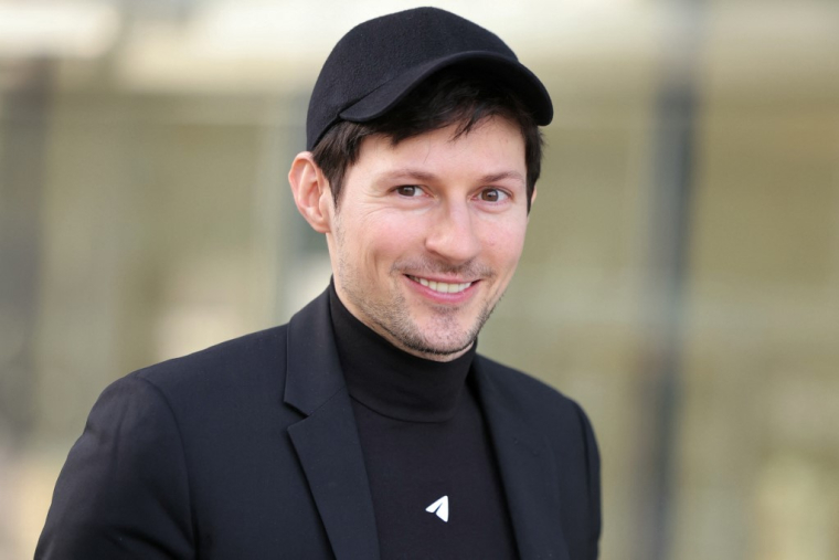 Pavel Durov à Paris, le 6 décembre 2024. ( AFP / THOMAS SAMSON )
