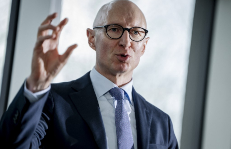 Lars Fruergaard Jørgensen à Bagsværd, au Danemark, le 5 février 2025. ( Ritzau Scanpix / MADS CLAUS RASMUSSEN )