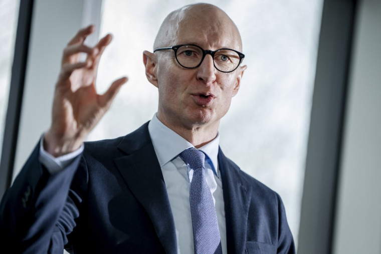 Lars Fruergaard Jørgensen à Bagsværd, au Danemark, le 5 février 2025. ( Ritzau Scanpix / MADS CLAUS RASMUSSEN )