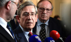 Charles de Courson, le 20 mars 2023, à l'Assemblée nationale ( AFP / BERTRAND GUAY )