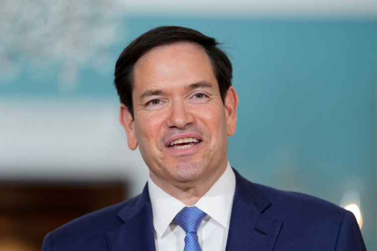 Le secrétaire d'État américain Marco Rubio à Washington, D.C.