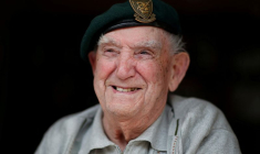 Léon Gautier, dernier survivant à avoir débarqué sur les plages de Normandie pour libérer la France en 1944