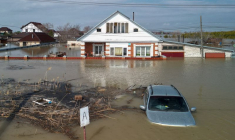 Inondations dans le nord du Kazakhstan