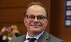 Emmanuel Moulin le 20 mai 2026 devant la Commission des finances de l'Assemblée nationale. ( AFP / Thomas SAMSON )