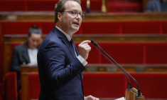 Sylvain Maillard, le 3 juin 2024, à l'Assemblée nationale ( AFP / LUDOVIC MARIN )