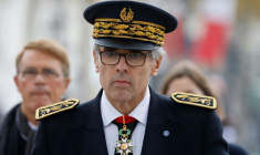 Marc Guillaume, alors préfet d'Ile-de-France, assiste le 11 novembre 2024 à Paris, à la commémoration de la fin de la 1ère guerre mondiale ( POOL / Ludovic MARIN )