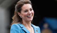 Kate Middleton au palais de Holyroodhouse à Édimbourg