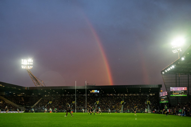 Un match de Top 14 entre le Stade Rochelais et l'Aviron Bayonnais au stade Marcel-Deflandre, le 20 décembre 2025 (illustration) ( AFP / XAVIER LEOTY )