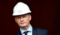 Bruno Le Maire, le 14 juin 2018, à Saint-Nazaire ( AFP / LOIC VENANCE )