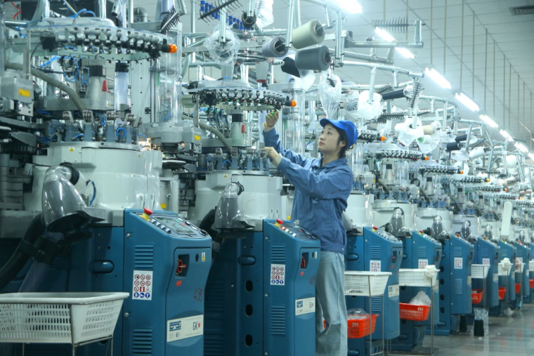 Une usine à Qingdao, dans la province de Shandong, en mars 2026 (illustration) ( CN-STR / - )