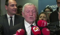 A Lyon, Aulas, "déçu", va "faire en sorte de gagner" au second tour des municipales