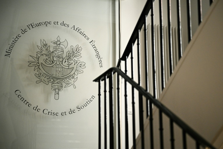 Dans les locaux du ministère des Affaires étrangères, au quai d'Orsay, à Paris, le 19 juin 2025 ( AFP / JULIEN DE ROSA )