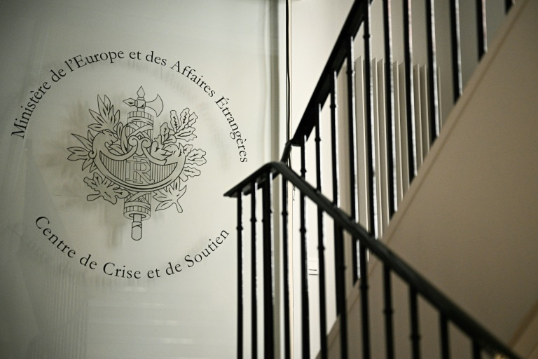 Dans les locaux du ministère des Affaires étrangères, au quai d'Orsay, à Paris, le 19 juin 2025 ( AFP / JULIEN DE ROSA )