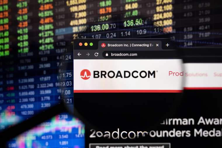 Le logo de Broadcom. (Crédits: Adobe Stock)